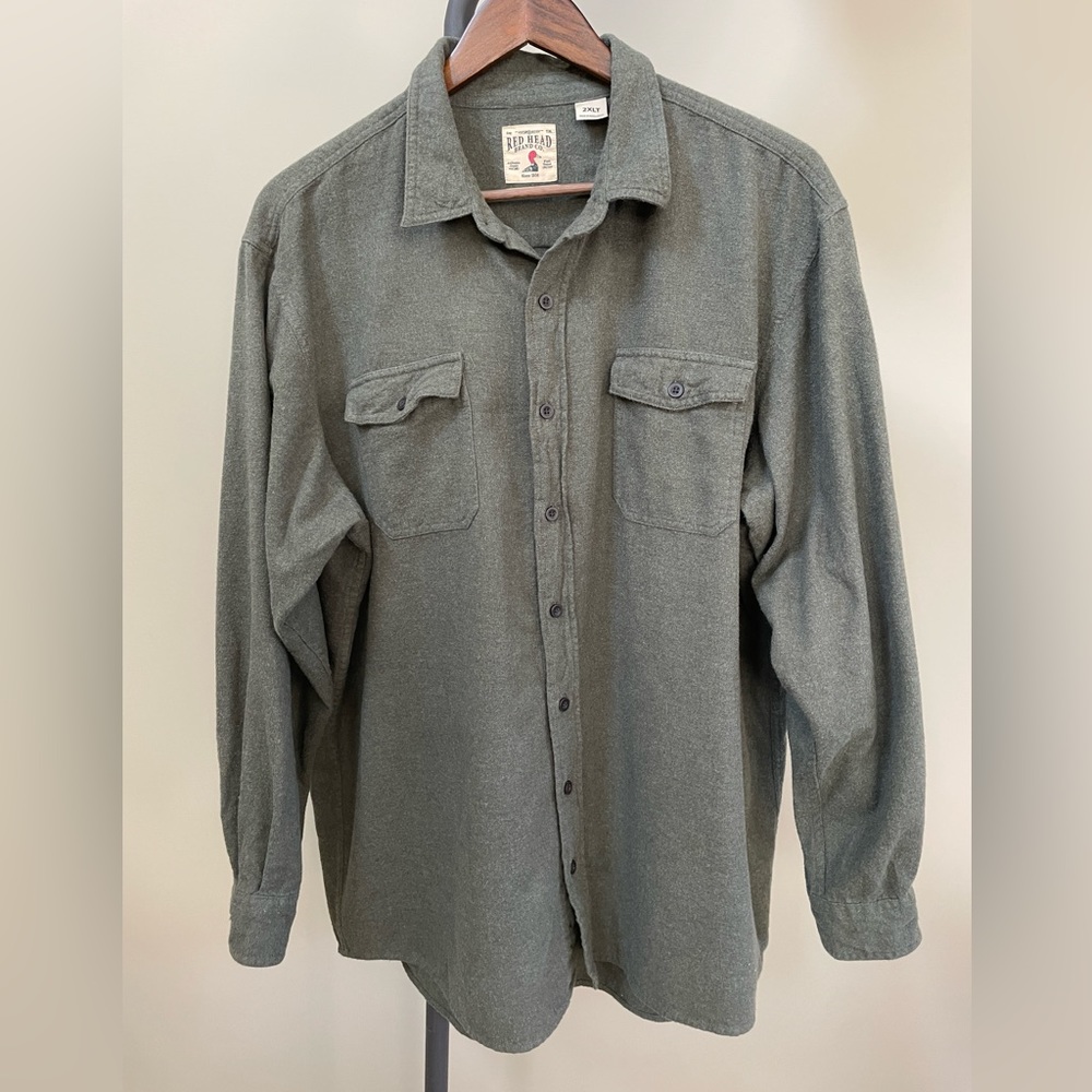 Red Head Company Long Sleeve Button Down